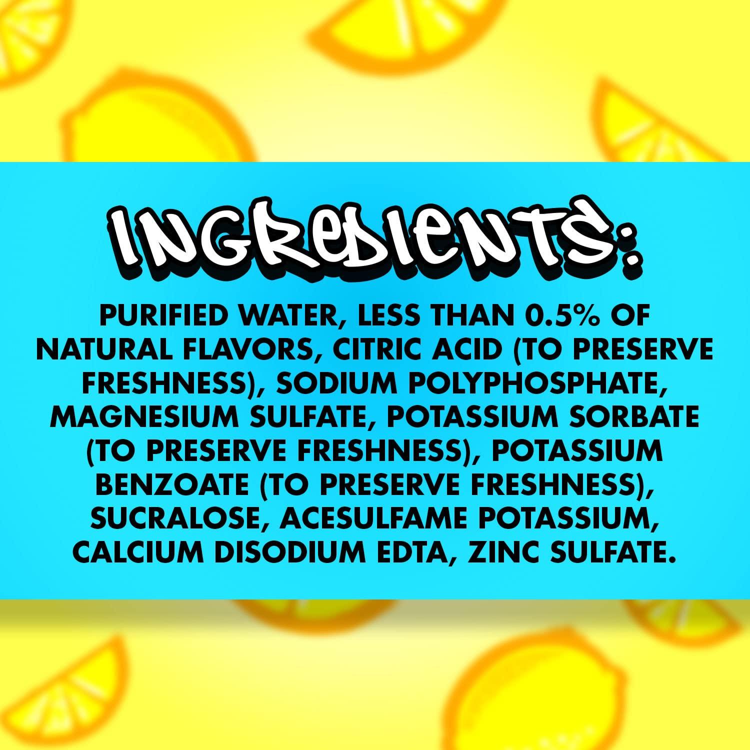 image:imageSPLASH REFRESHER Flavored Water Bottles Pineapple Mango Flavor 6Pack 169 Fl Oz Refreshing Flavored Bottled Water with Electrolytes Zero Sugar amp Zero CaloriesLemon