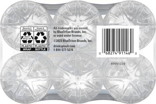 image:imageSPLASH REFRESHER Flavored Water Bottles Pineapple Mango Flavor 6Pack 169 Fl Oz Refreshing Flavored Bottled Water with Electrolytes Zero Sugar amp Zero CaloriesLemon