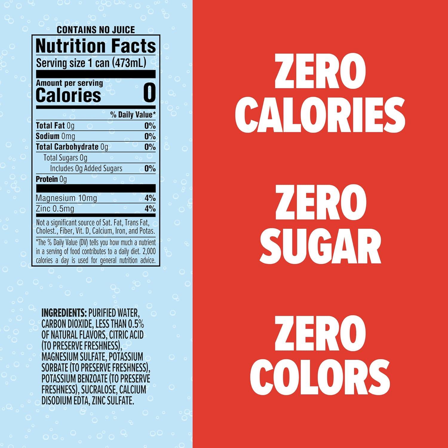image:imageSPLASH REFRESHER Sparkling Water Rocket Freeze 8Pack 12 Fl Oz Cans Flavored Carbonated Seltzer Water with Electrolytes Zero Sugar amp Zero CaloriesBlood Orange